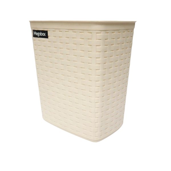 Megabox Rectangle Boho Series Trash Bin 13L 28.8 x 20 x 31.9cm (MG-723) For Cheap