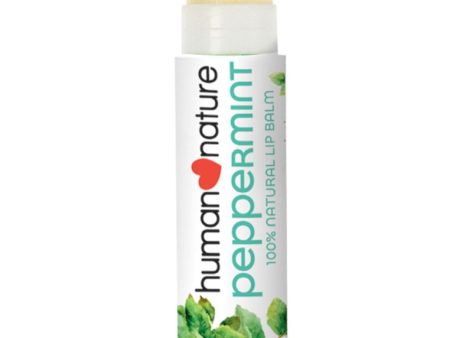 Human Nature Peppermint Flavored Lipbalm Cheap