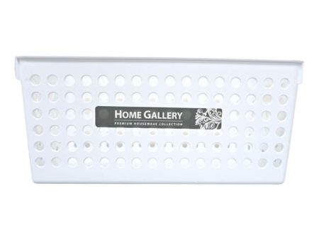 Home Gallery Storage Basket - White 30 x 11 x 13cm Online