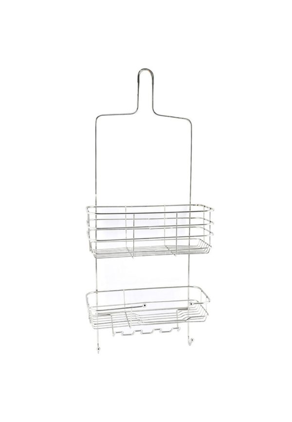 2-Layer Chrome Shower Caddy For Sale