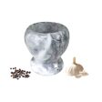 Masflex Marble Mortar & Pestle with Base Fashion