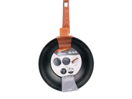 Slique Premium Granite Wok Pan 28cm on Sale