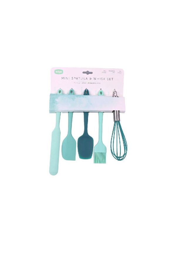 Edge 5piece Silicone Mini Spatula Set 8  Supply