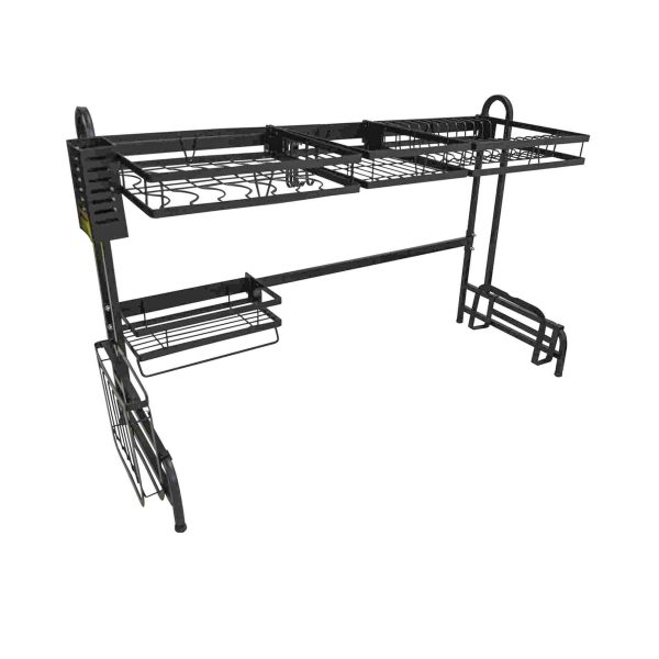 Masflex Powder Coated Over Sink Dish Drainer 95.6 x 32.9 x 56cm Online now