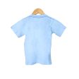 Kidscapade B Short Sleeves T-Shirt with Dinosaur Print - Aqua Blue For Cheap