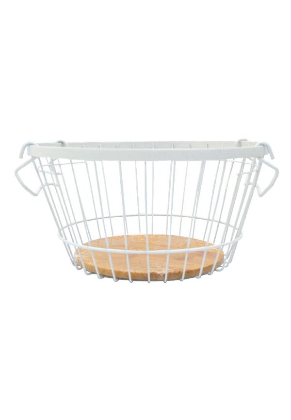 Landmark Round Receiving High Basket with Handle 29 x 25 x 13cm Hot on Sale