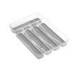 Masflex 5-Compartment Acrylic Cutlery Tray 23.5 x 32.6 x 4.5cm Discount