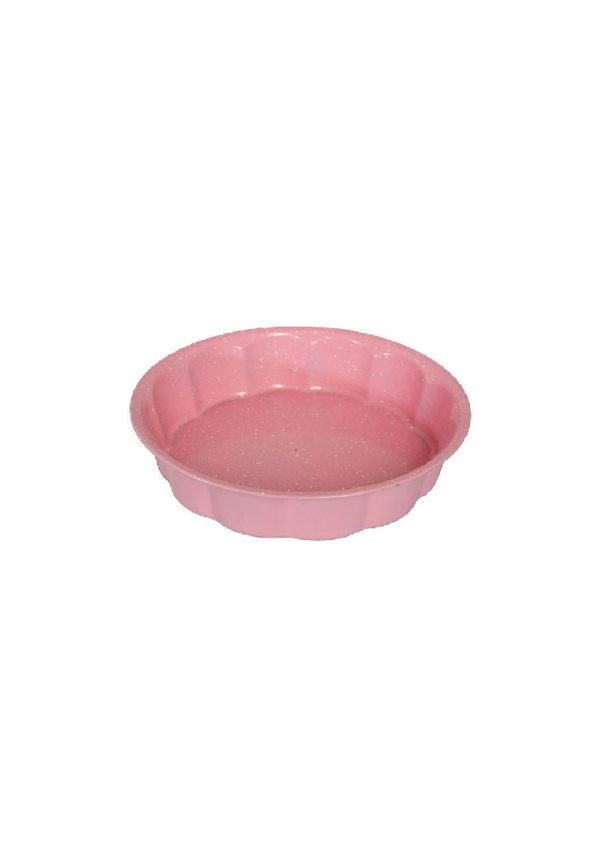 Non-Stick Heart Cake Pan - Pink 24cm Fashion