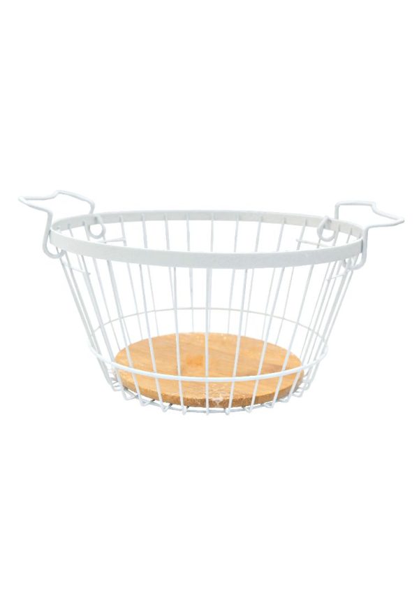 Landmark Round Receiving High Basket with Handle 29 x 25 x 13cm Hot on Sale