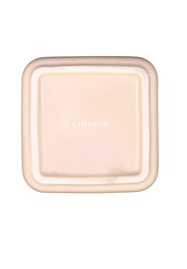 Cuisson Small Square Ceramic Bowl 9 x 9 x 7cm For Sale