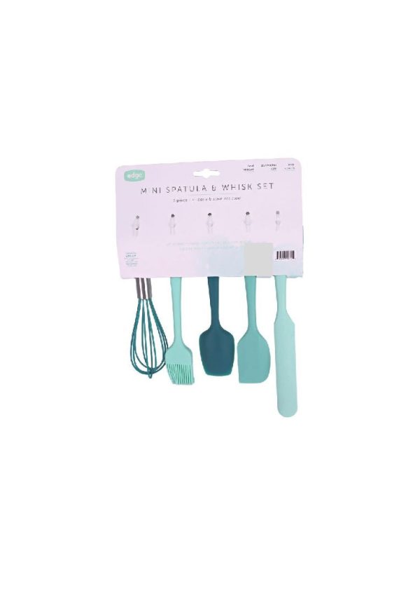 Edge 5piece Silicone Mini Spatula Set 8  Supply