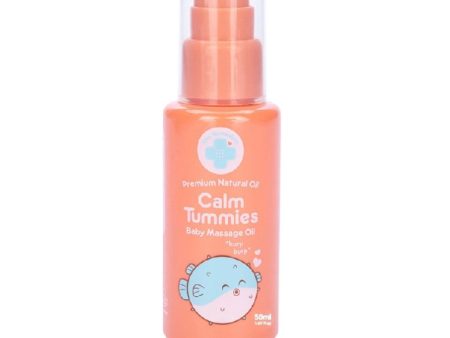 Tiny Buds Natural Massage Oil Clam Tummies - 50ml Online