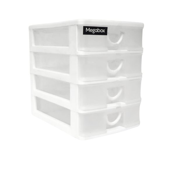 Megabox 4-Layered Mini Drawer 23 x 16 x 21.5cm (MG-167-4L) For Discount