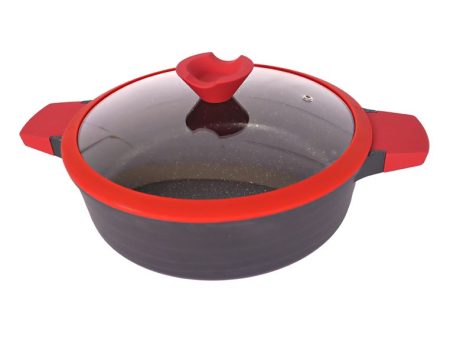 Lianyu Non-stick Shallow Casserole 28cm Cheap