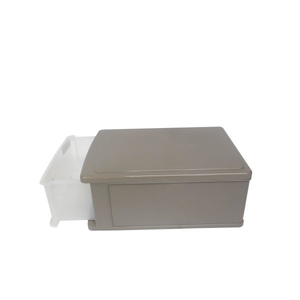 Megabox Single Drawer 35 x 25 x 14cm (MG-330-1L) - Stone Grey Online now