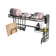 Masflex Powder Coated Over Sink Dish Drainer 95.6 x 32.9 x 56cm Online now