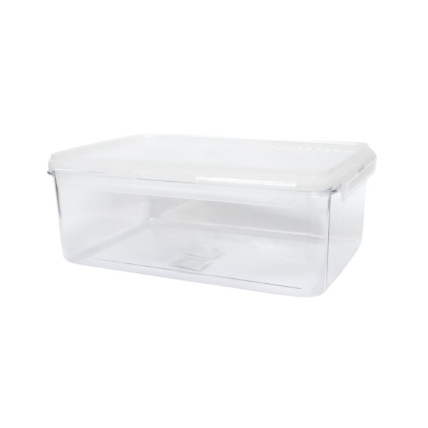 Komax Hikips Rectangular Food Container 3.1L 26.4 x 18 x 1cm Online Hot Sale